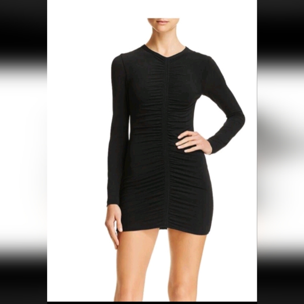 Alexander Wang Midnight Long Sleeve Dress